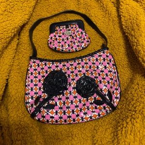authentic vera bradley small plus matching wallet